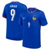 Officiële Voetbalshirt Frankrijk Giroud 9 Thuis EK 2024 - Heren